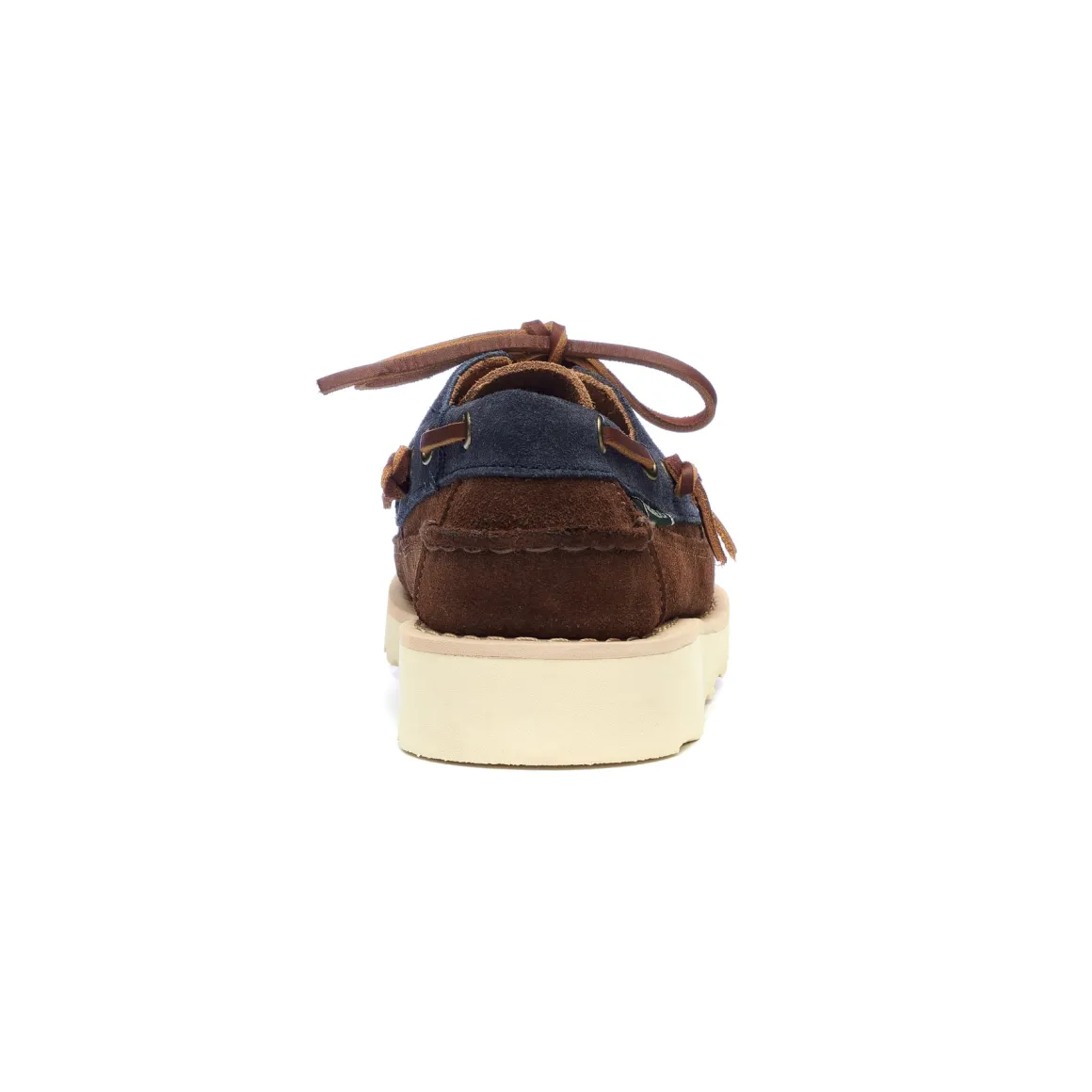Cayuga Woman - Navy Blue & Cognac & Dark Brown