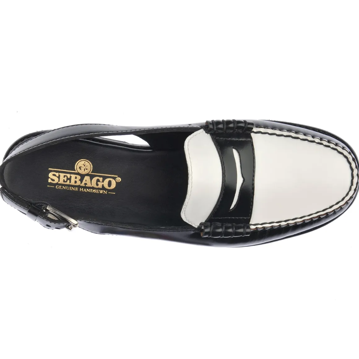 Dan Sandal Polaris Woman - Black & White