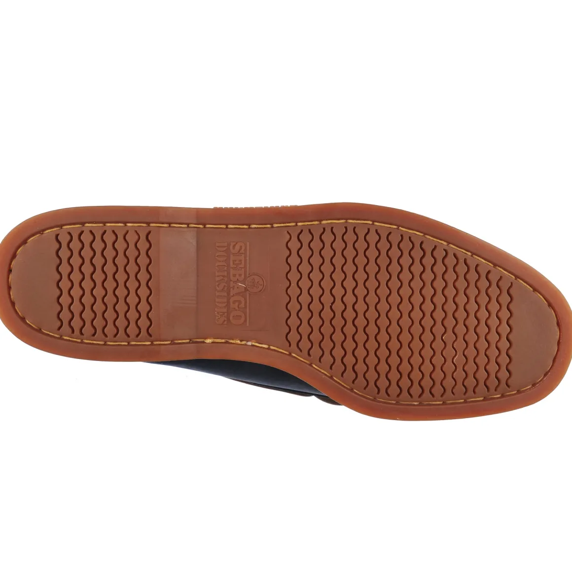 Docksides Portland Crazy H - Navy Blue & Brown