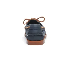 Docksides Portland Crazy H - Navy Blue & Brown
