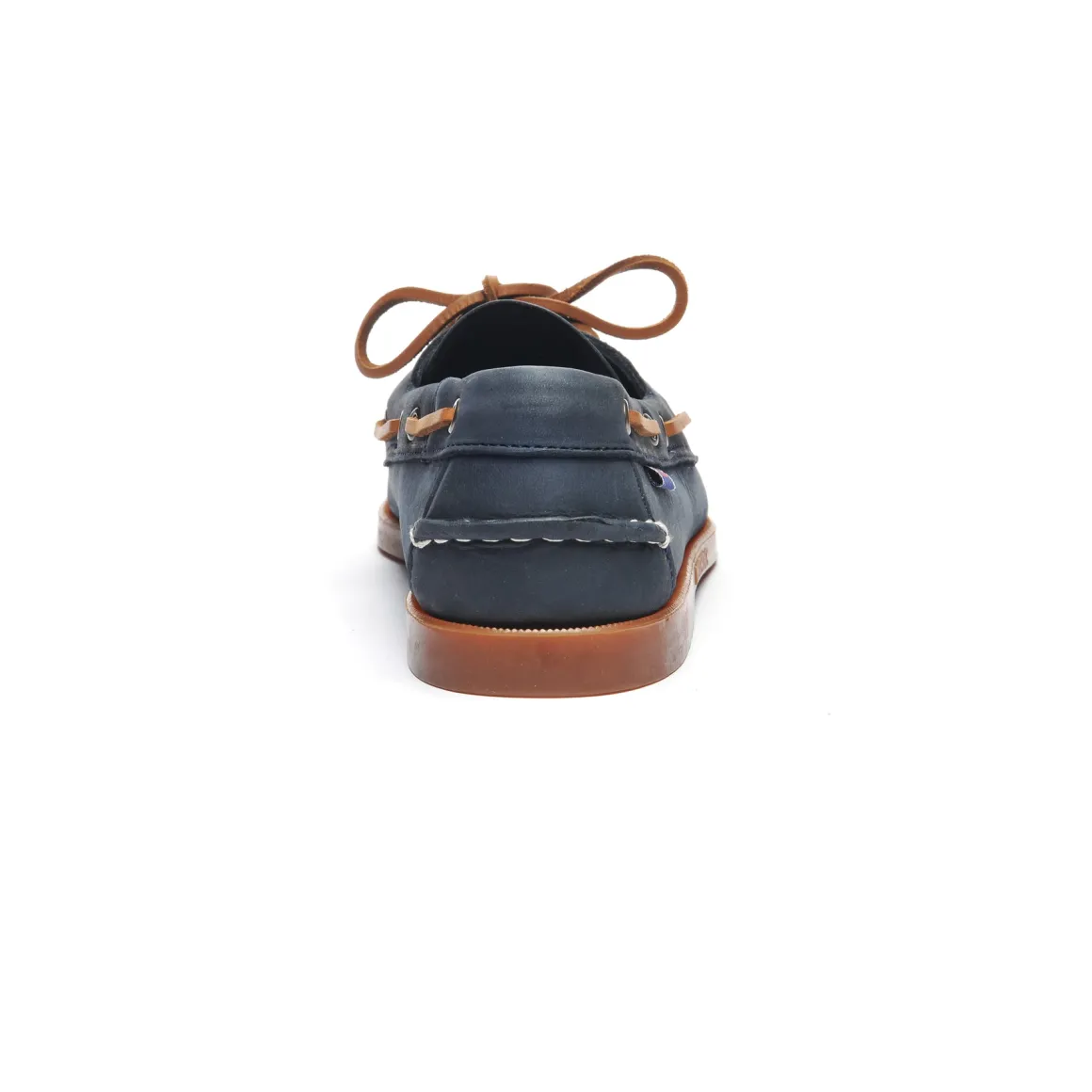 Docksides Portland Crazy H - Navy Blue & Brown