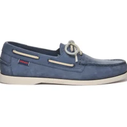 Docksides Portland Nubuck - Navy Blue