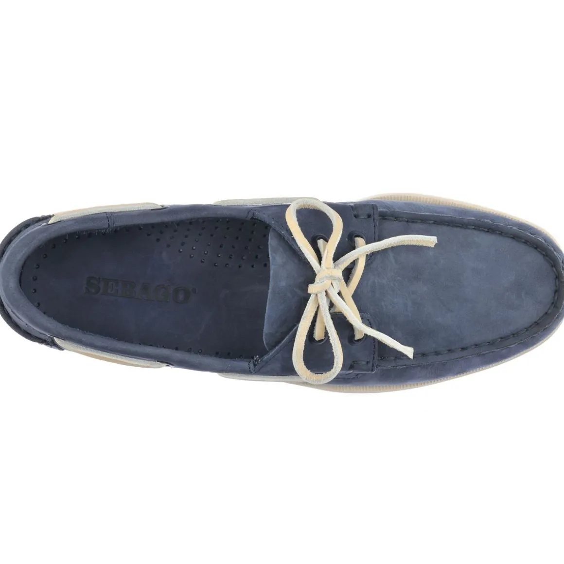 Docksides Portland Nubuck - Navy Blue