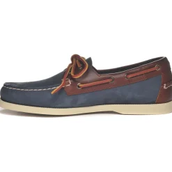 Docksides Portland Nubuck Waxy - Blue Universe / Brown