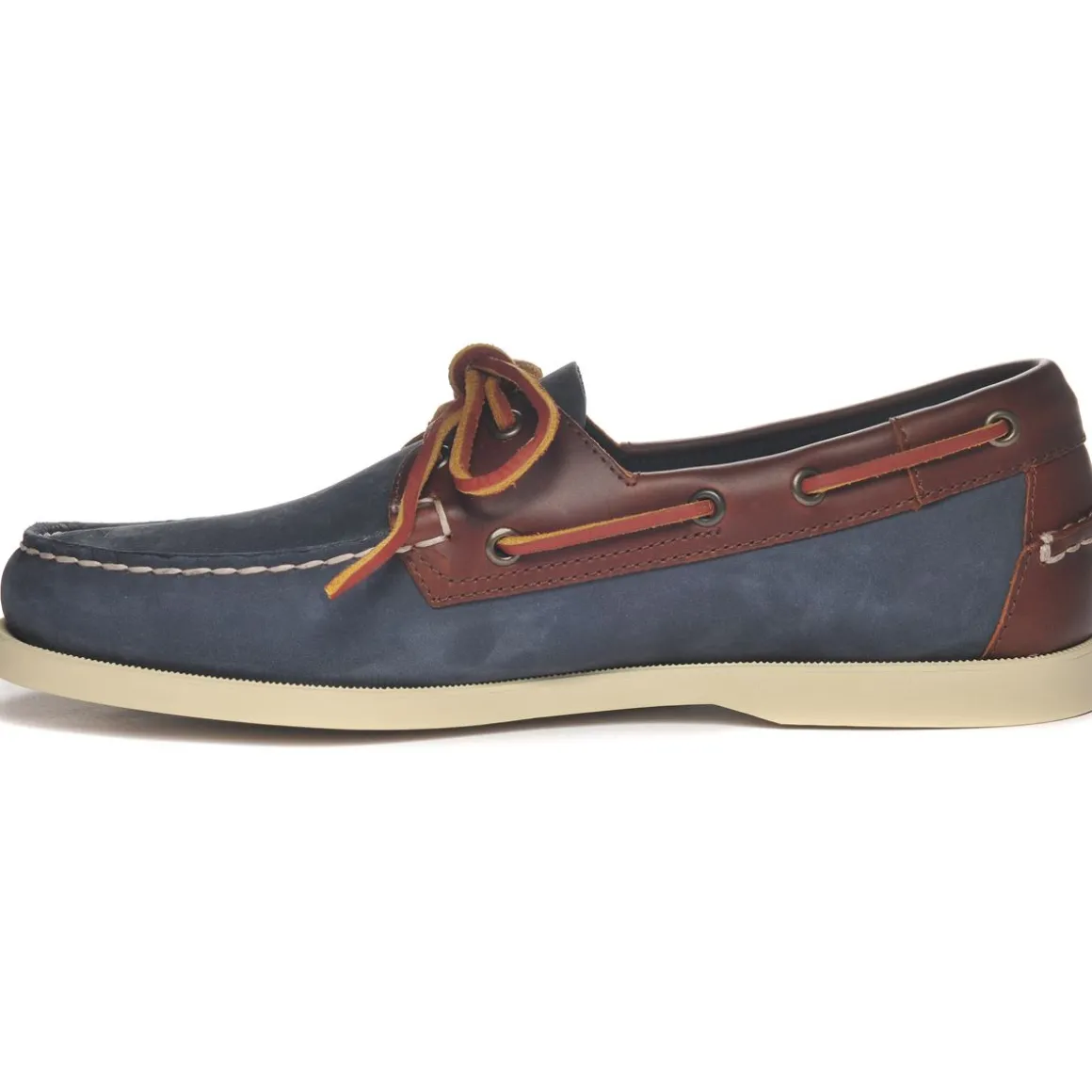 Docksides Portland Nubuck Waxy - Blue Universe / Brown