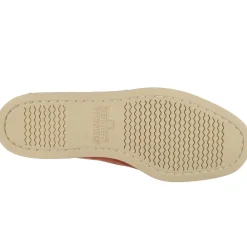 Docksides Portland Nubuck Waxy - Coral / Blue Navy