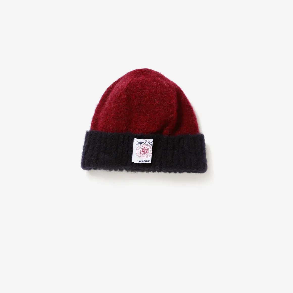 J. Press Shaggy Dog Hat - Bordeaux/Blue