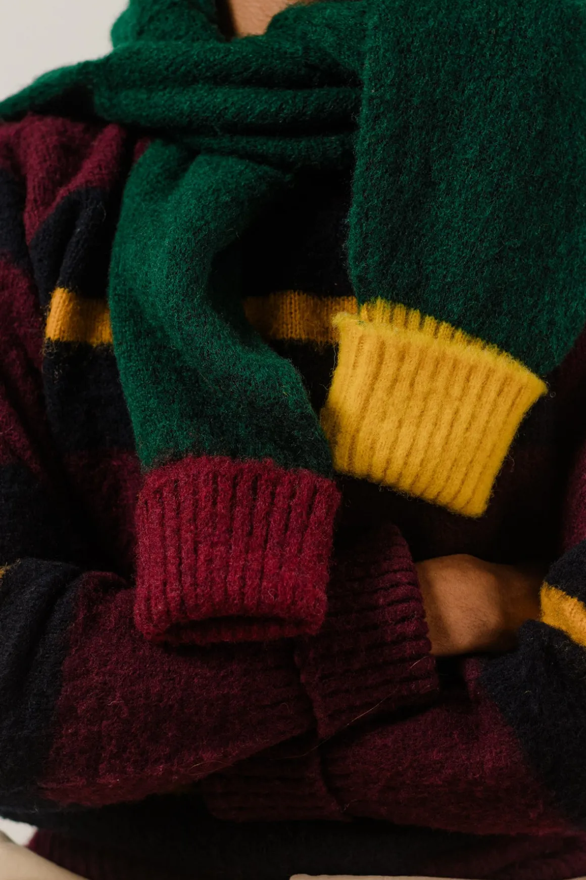 J. Press Shaggy Dog Sweater - Blue