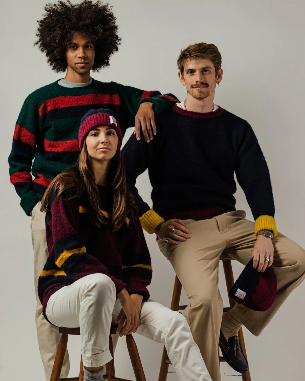 J. Press Shaggy Dog Sweater - Blue