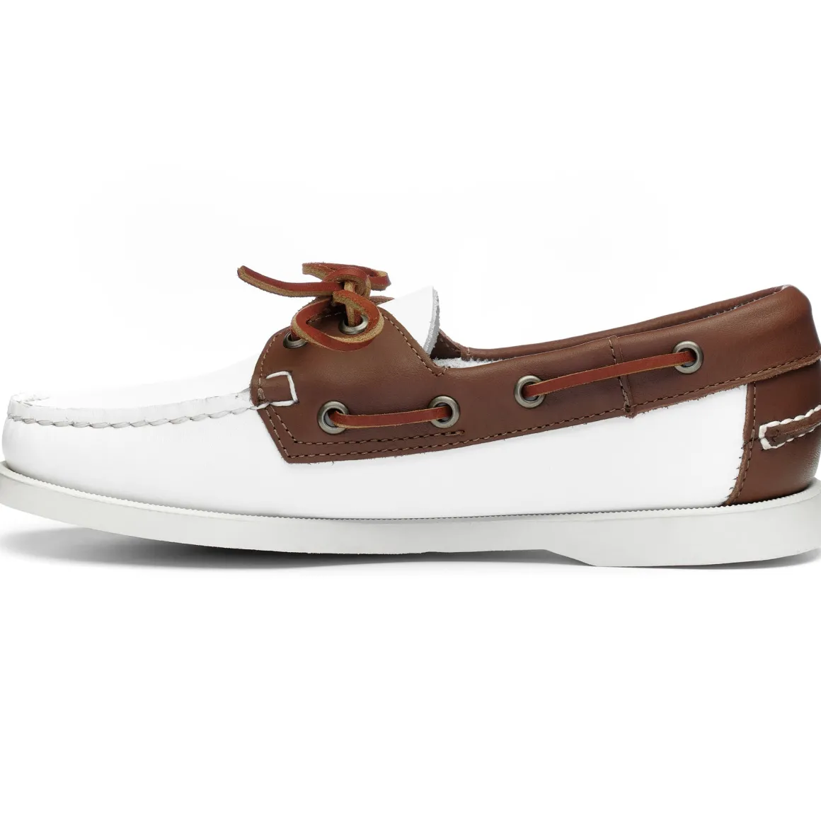 Portland Woman - White & Brown