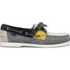 Rossisland Jib - Grey & Taupe & Navy Blue & Mustard