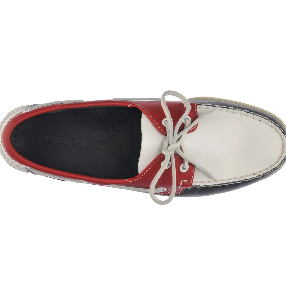 Spinnaker - Navy & Red & White