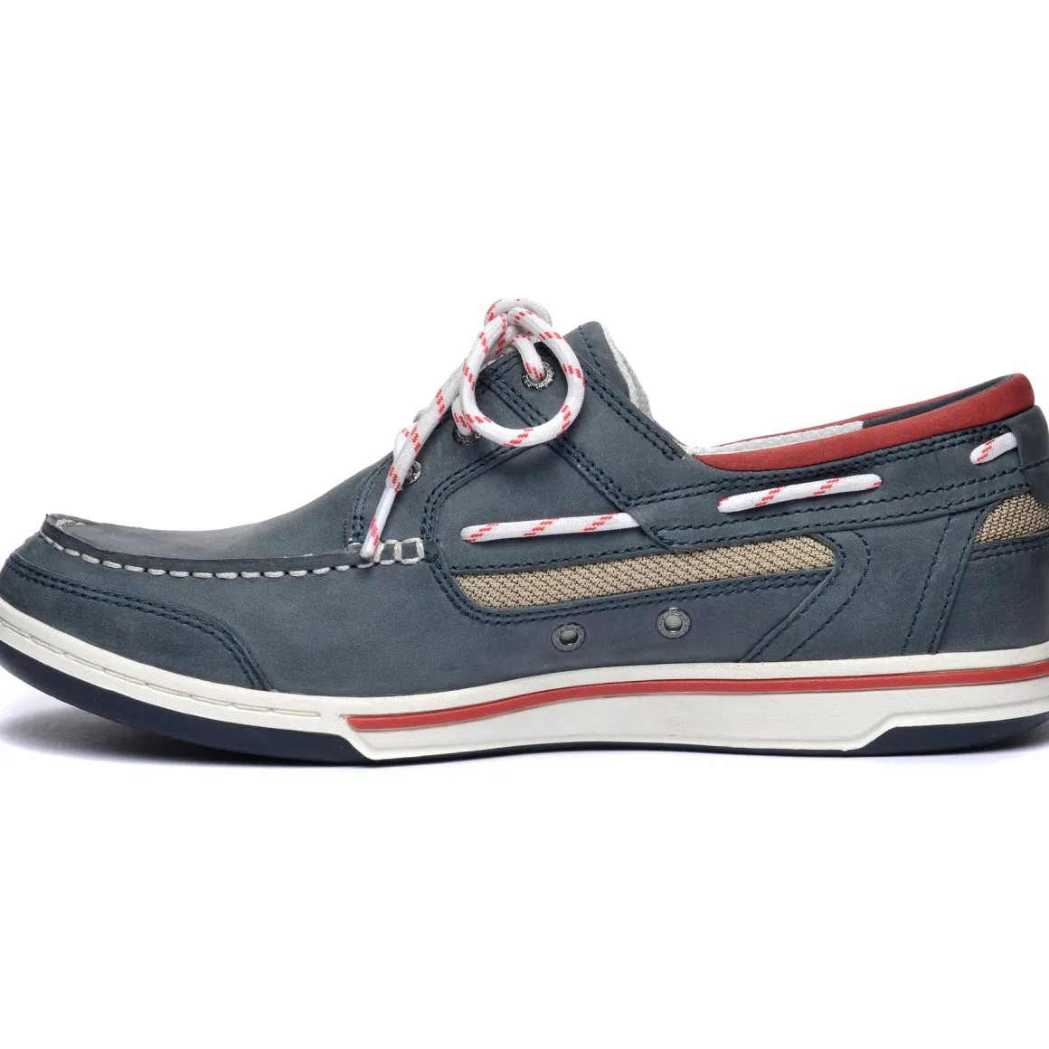 Triton Three Eyelets Nubuck - Navy Blue