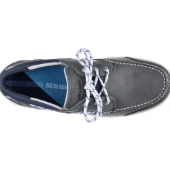Triton Three Eyelets Nubuck - Slate & Taupe