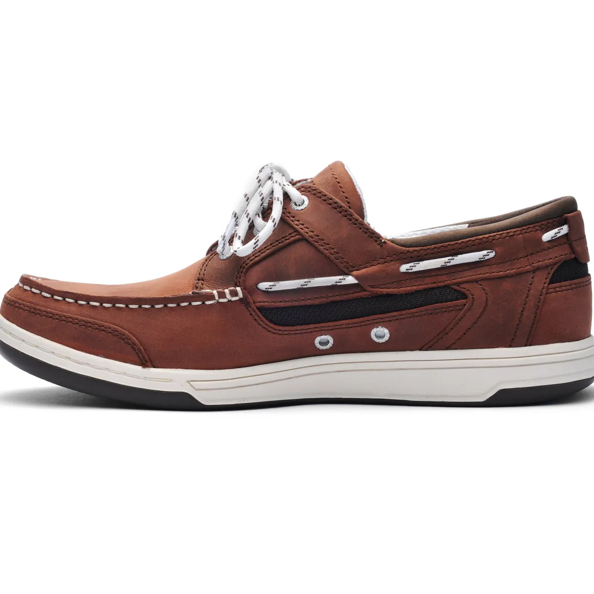 Triton Three Eyelets Nubuck - Brown & Dark Brown